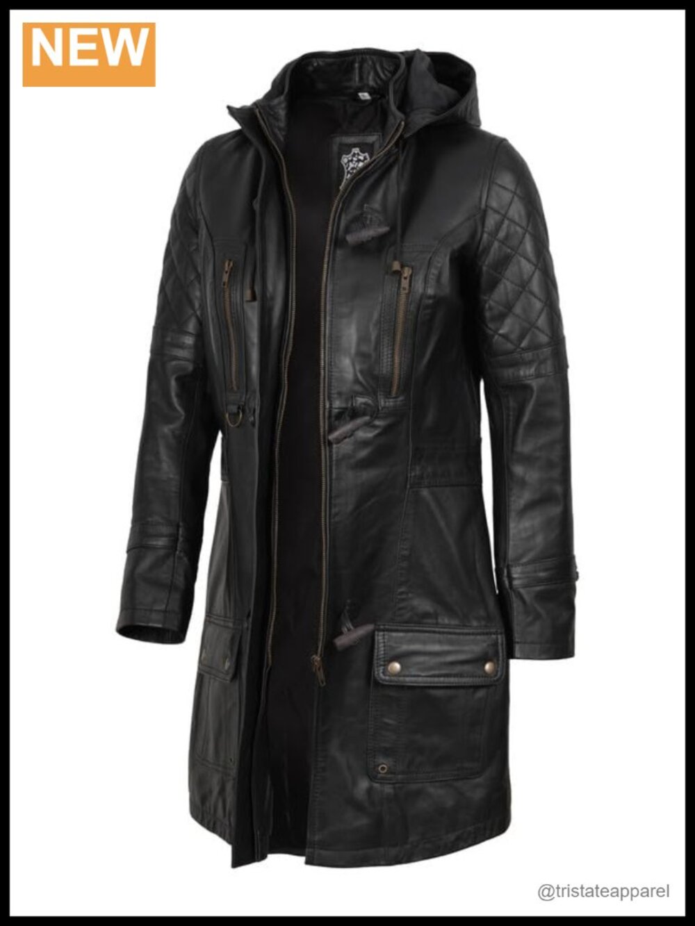 Real Lambskin Leather Jacket for Women - Classic Moto Style